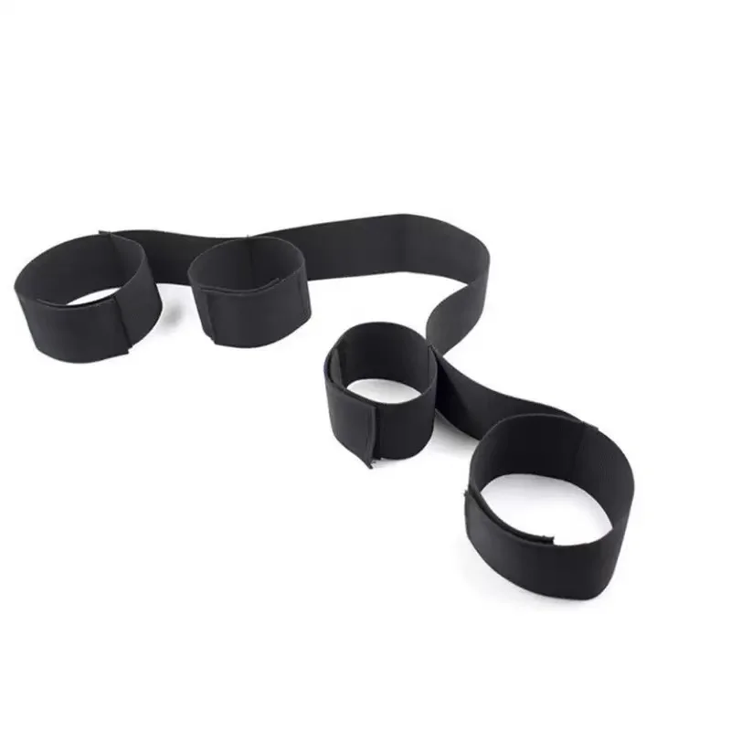 BDSM Erotic Tie Gear Kit Bed Handcuffs Ankles Manguit Whip For Sex Naked Woman Pornography Adults Sex Game Sex Toys For Womans thumbnail 5