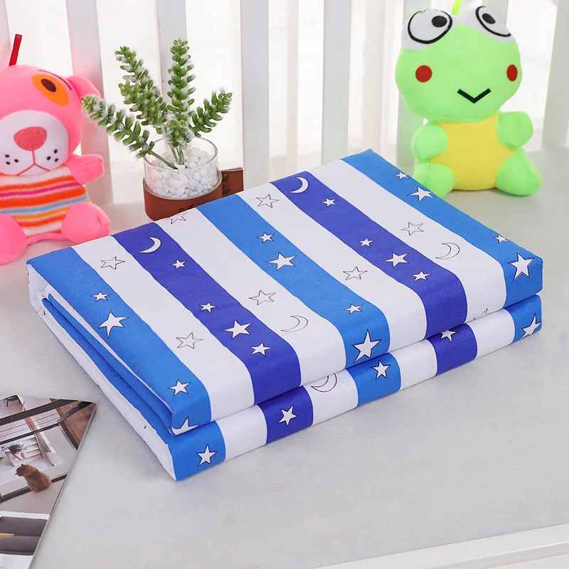 Baby Urine Changing Mat Waterproof Reusable Infant Change Diaper Pad Washable Newborn Bed Nappy Mattress Crib Sheet Cotton Mat thumbnail 5
