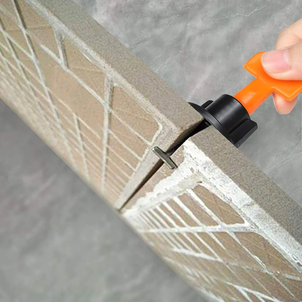 126pcs Tile leveling system For Flooring Wall Tile Spacer Porcelain Tile Leveler Construction tools Locator Spacers Plier thumbnail 4