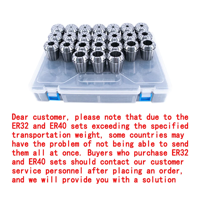 1Set ER11 ER16 ER20 ER25 ER32 ER40 Spring Collet AA High Precision 0.005mm CNC Milling Tool Holder Engraving Machine Lathe thumbnail 6