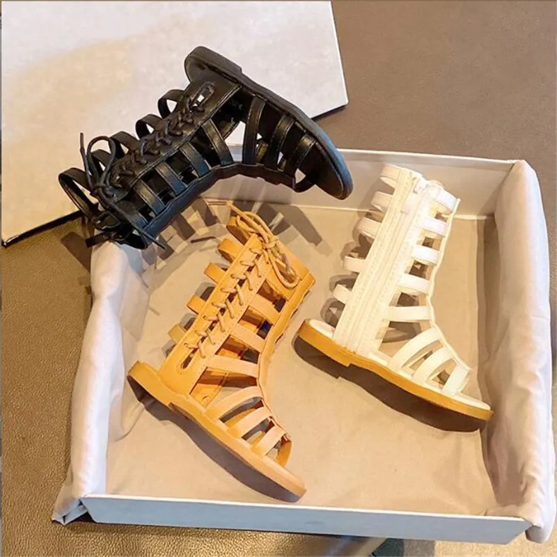 2022 Summer Fashion Roman Children Sandals High-top Kids Girls Gladiator Sandals Toddler Baby Sandals High Quality Baby Booties thumbnail 6