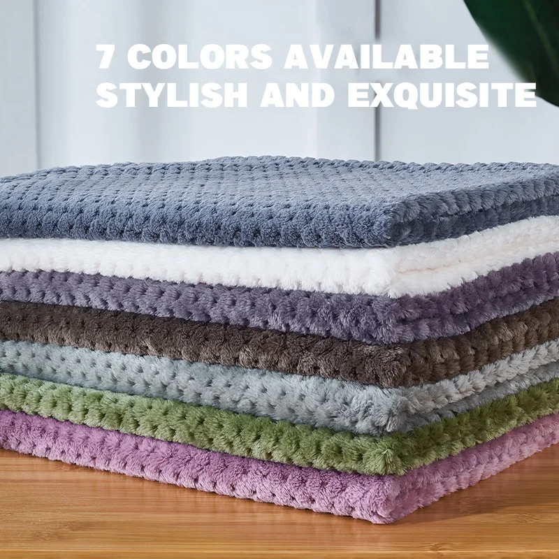 Soft Pet Blanket Plush Dog Sleeping Blanket Solid Color Washable Sofa Pad Portable Warm Cat Bed Blanket Home Carpet Pet Supplies thumbnail 4