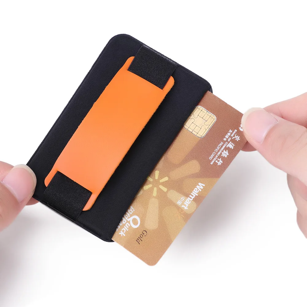 Universal Card Holder Case Pouch for Cell Phone Wallet Case Colorful ID Card Holder Adhesive Sticker Back Cover Phone Accessory thumbnail 4