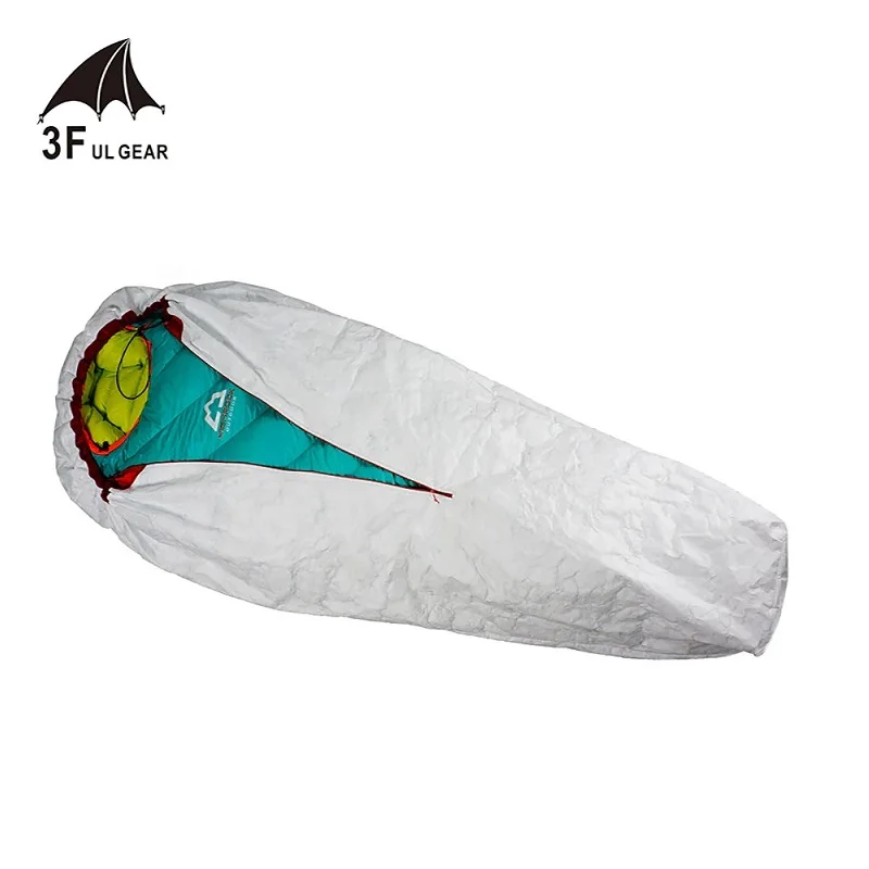 3F UL GEAR Camping Bivy Bag Outdoor TYVEK Sleeping Bag Cover Waterproof Warming Protect Anti-dirty Ventilate Moisture-proof