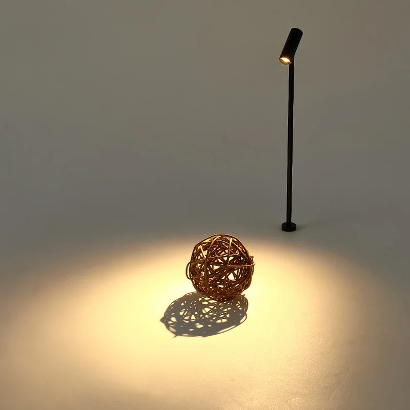 Dimmable LED Spotlight Jewelry Display Lamp 20/30/35CM Post Lamp Phone Store Showcase Desktop Lights Rotatable 220V Upright lamp thumbnail 2