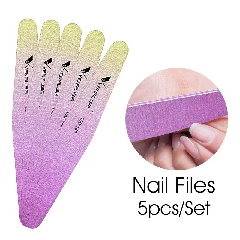 Venalisa Nail File New Arrival Nail Tool Nail Buffer For Manicure Pedicure Gel Polish Cuticle Remover Nail Art Accessories thumbnail 5