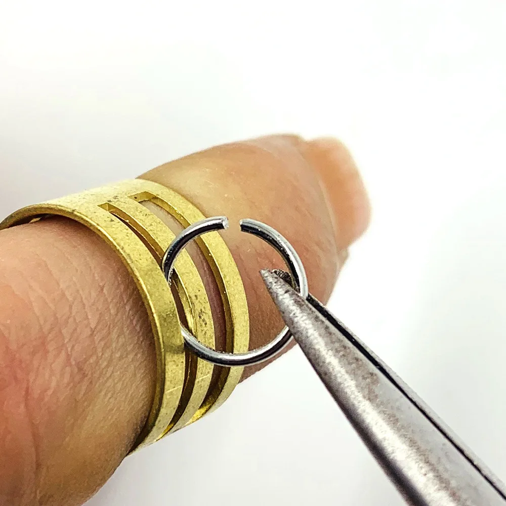 17/18/19mm Jump Ring Opening Tools Closing Finger Rings Jewelry Tools Jump Ring Opener For DIY Jewelry Making Jewelry Findings thumbnail 3