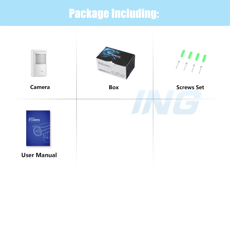 Revotech 940nm PIR Audio IP Camera 8MP/5MP HD Mini Indoor POE H.265 LED IR Night Vision Security CCTV System Video Surveillance thumbnail 6