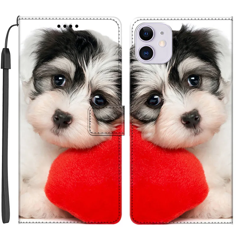 Custom Picture Leather Wallet Case For iPhone 17 16 15 13 12 14 Pro Max SE 8 7 Plus XR XS Max Print Photo Image Book Flip Cover thumbnail 2