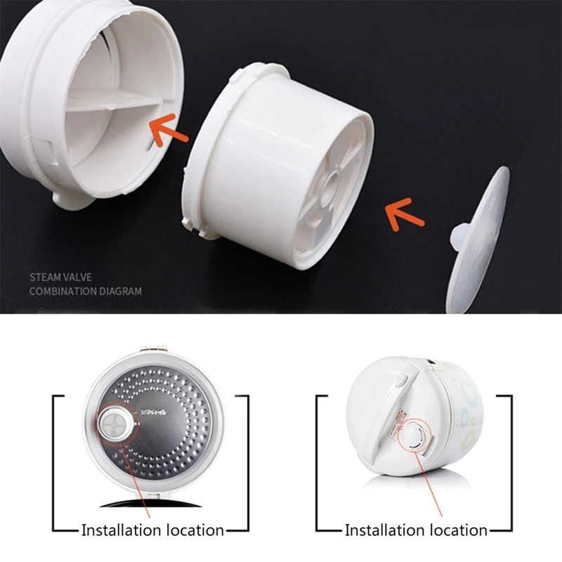 Durable Steam Release Float Valve Replacement Parts Exhaust Safety Valve For . Rice Cooker Pressure Cooker thumbnail 5