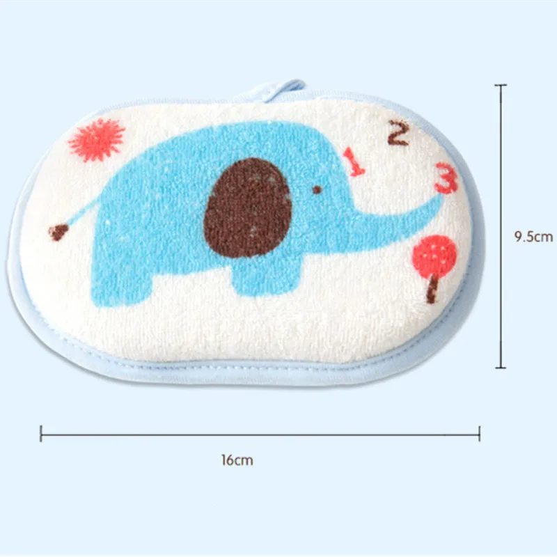 Cute Cartoon Baby Brushes Super Soft Sponge Brushes for Kids Children Newborns Baby Cleaning Towel Brush Bath Shower Products thumbnail 3