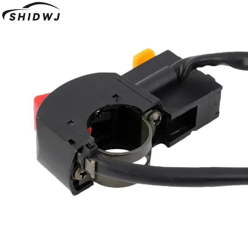 1pc Electric Start Stop On Off Button Kill Starter Switch Motorcycle Dirt ATV Quad Bike On-Off Toggle Switch Push-Button thumbnail 4