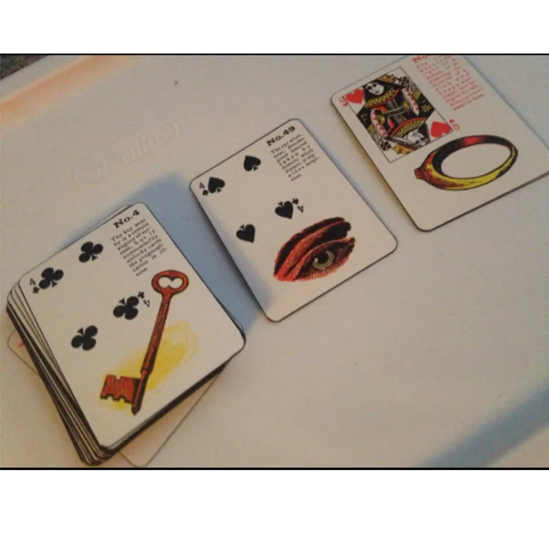 Gypsy Witch Fortune Cards Lenormand Deck Tarot Cards For Beginners Oracle Card Game Board Game Toy thumbnail 4