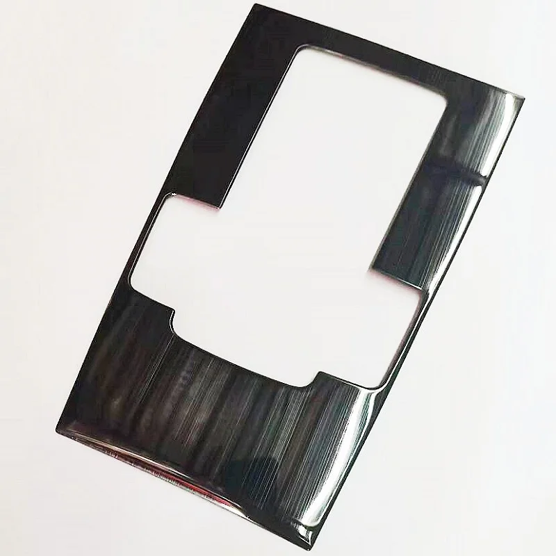 Auto interior gear panel trim metal sticker for Mazda 3 MT manual 2019-2024 sedan and hatchback, car accessories