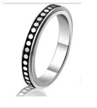 Anxiety Ring Figet Spinner Rings For Women & Men Stainless Steel Rotate Freely Spinning Anti Stress Accessories Jewelry Gifts thumbnail 3