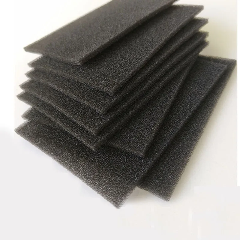 30PPI Air Compressor Air Filter Cotton Dust Sponge Air Conditioning Filter Net Deodorization Purification Activated Carbon Pad thumbnail 3