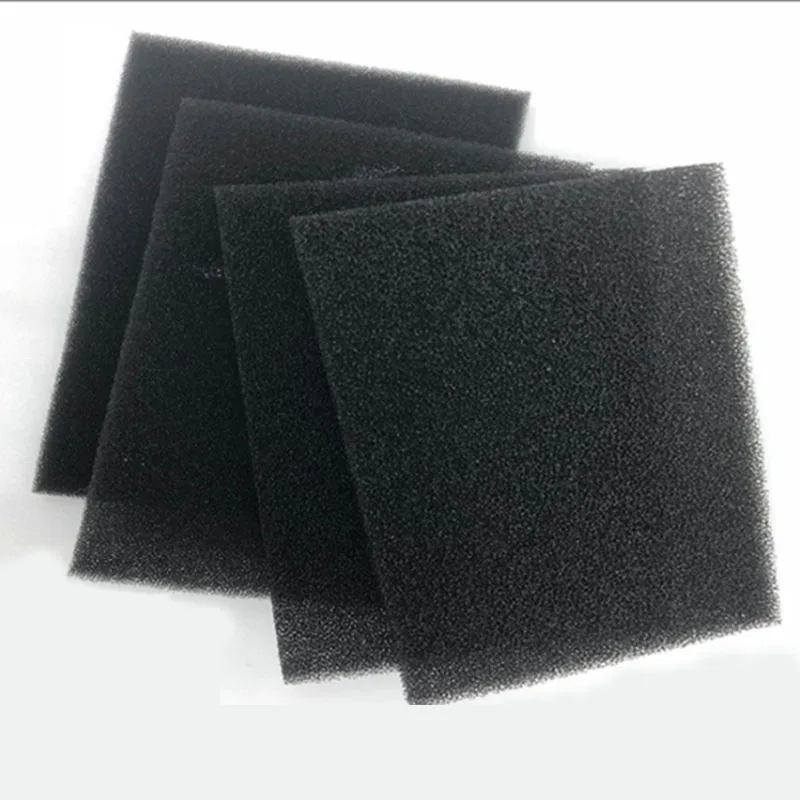 30PPI Air Compressor Air Filter Cotton Dust Sponge Air Conditioning Filter Net Deodorization Purification Activated Carbon Pad thumbnail 2
