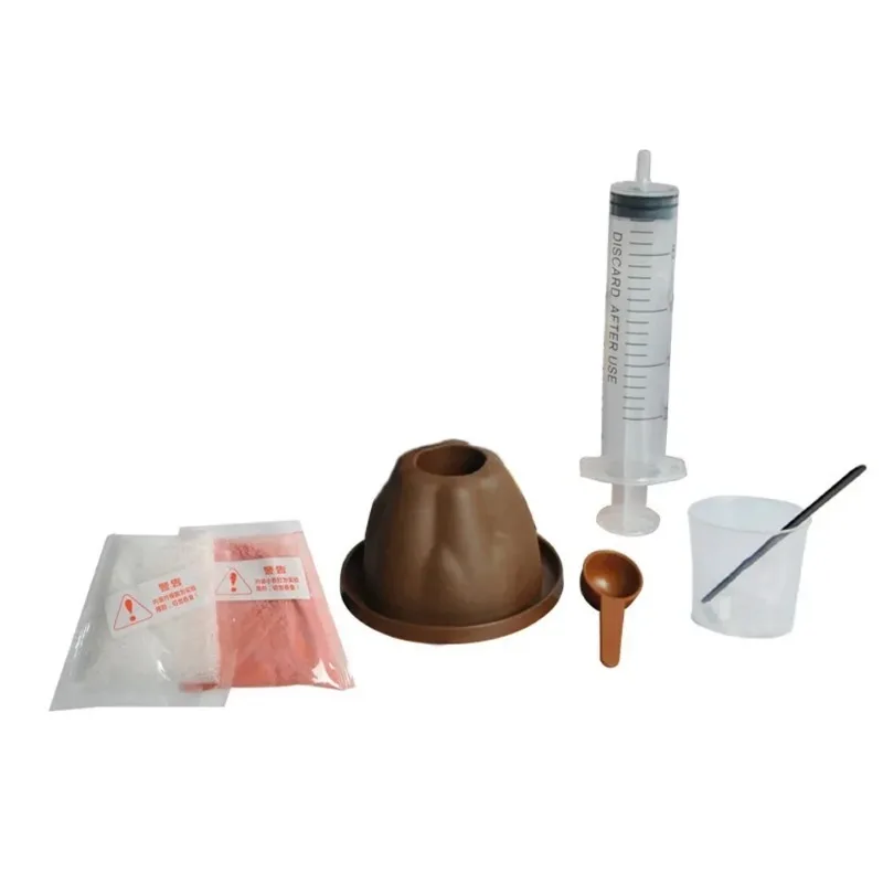 Science Exploring Toys Chemistry Learning   Volcano Eruption Physical Chemical Experiment Kit thumbnail 5