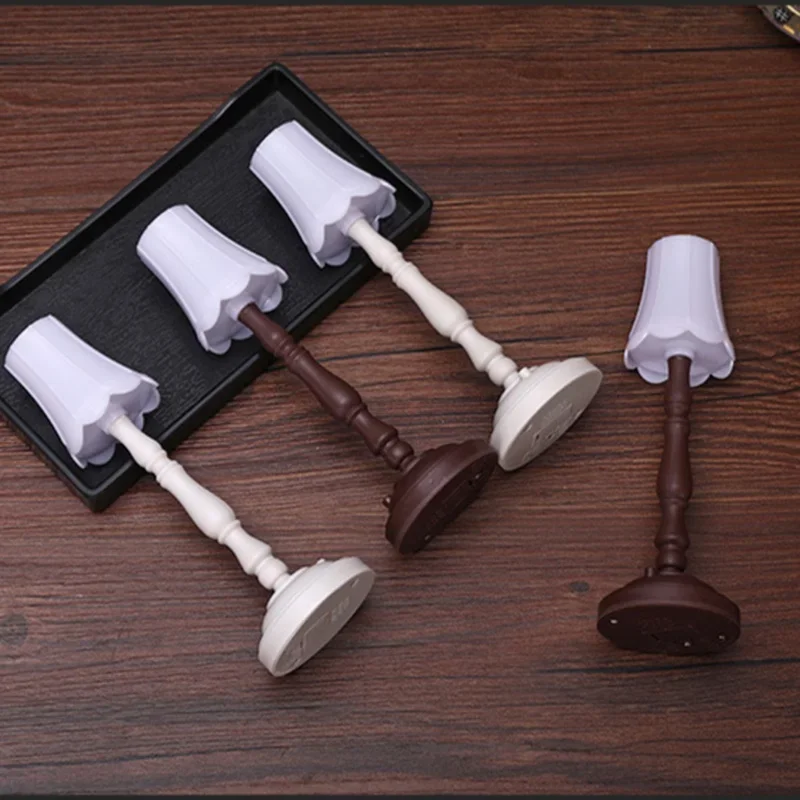 1/6 Scale White LED Desk Lamp Model Furniture for Hot Toys BJD Dollhouse Accessory Kids Pretend Play Toys thumbnail 4