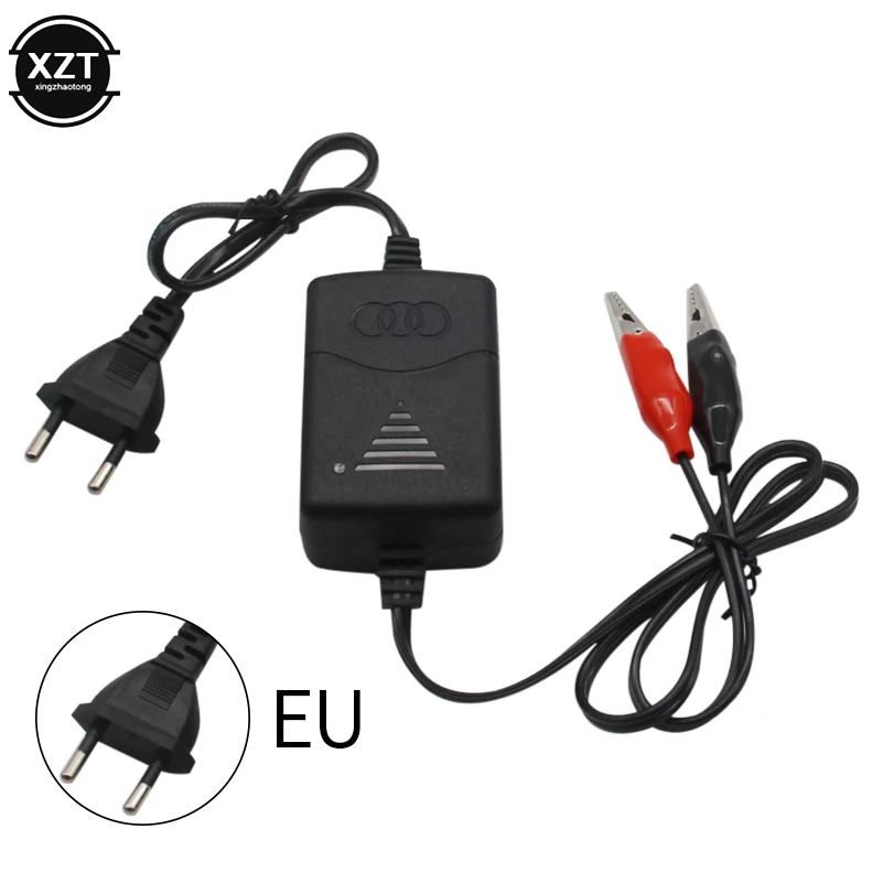 EU US Plug Universal Smart Battery Charger 12V 1300mA Rechargeable Sealed Lead Battery Charger For Car Truck Motorcycle thumbnail 3