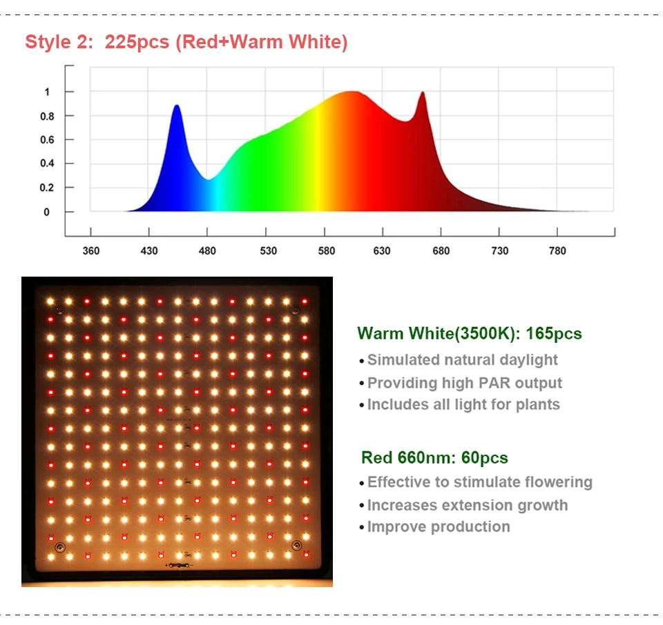 2PCS 2000W LED Grow Light Full Spectrum Phyto Lamp Indoor Phytolamp for Flowers Red Led Plant Growth Light Grow Tent EU US Plug thumbnail 4