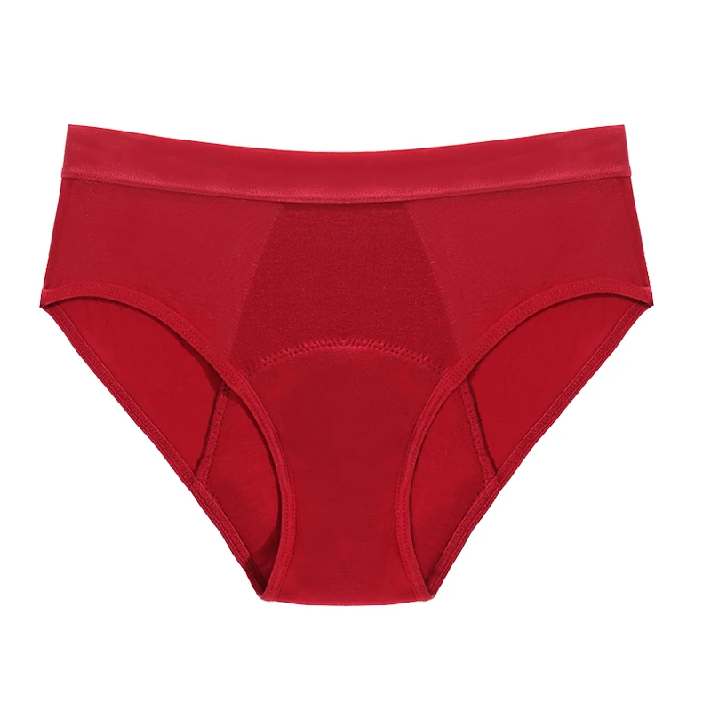 Physiological Pants Four-layer Bamboo Fiber Leakproof Women Period Underwear Leak Proof Menstrual Period Panties Women Underwear thumbnail 5