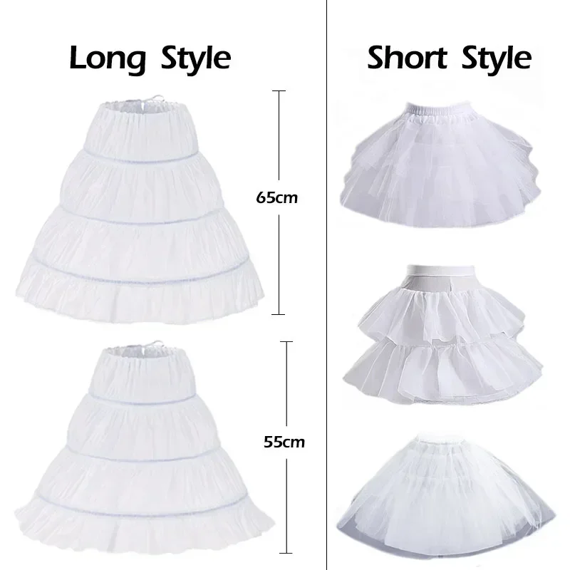 Skirt For Girls Summer Skirt Petticoat Baby Girls Toddler Christmas Princess Birthday Party Kids for Girls Children Clothing thumbnail 3