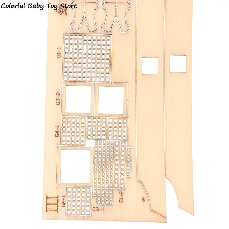 Assembling Building Kits Ship Model Wooden Sailboat Toys Sailing Model Assembled 1:100  Wooden Kit DIY thumbnail 5