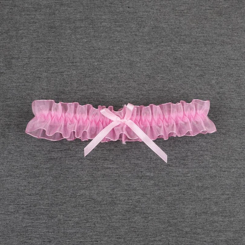Women Bow Leg Ring Sexy Lingerie Lace Garter Belt Bowknot Leg Loop Wedding Garters Bridal Cosplay Fashion Stocking Thigh Ring thumbnail 6