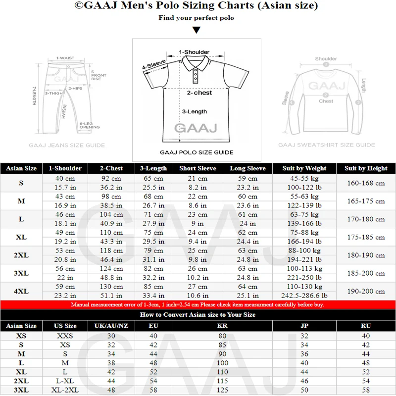 GAAJ 100 Cotton Polo Shirt Man,Light Luxury Brand Shirts,Fashion Short Sleeve Tops,Golf Wear Sports T shirt,Men's Women Clothes thumbnail 6