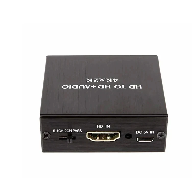 4K x 2K Video Audio Extractor HDTV to 3.5MM Audio Converter SPDIF Optical TOSLINK Stereo Out Splitter Adapter thumbnail 3