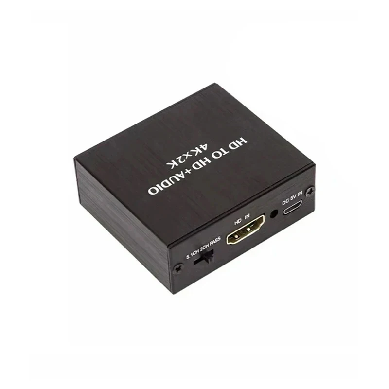 4K x 2K Video Audio Extractor HDTV to 3.5MM Audio Converter SPDIF Optical TOSLINK Stereo Out Splitter Adapter thumbnail 4