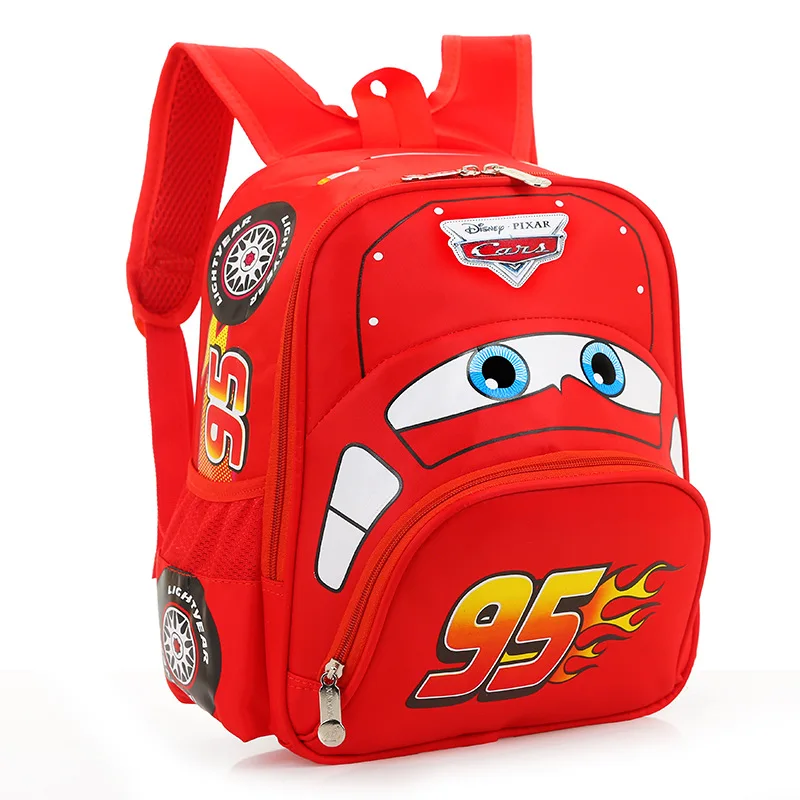 Disney  car children's bag kindergarten  boy safety backpack primary school students 3-6 years old thumbnail 2