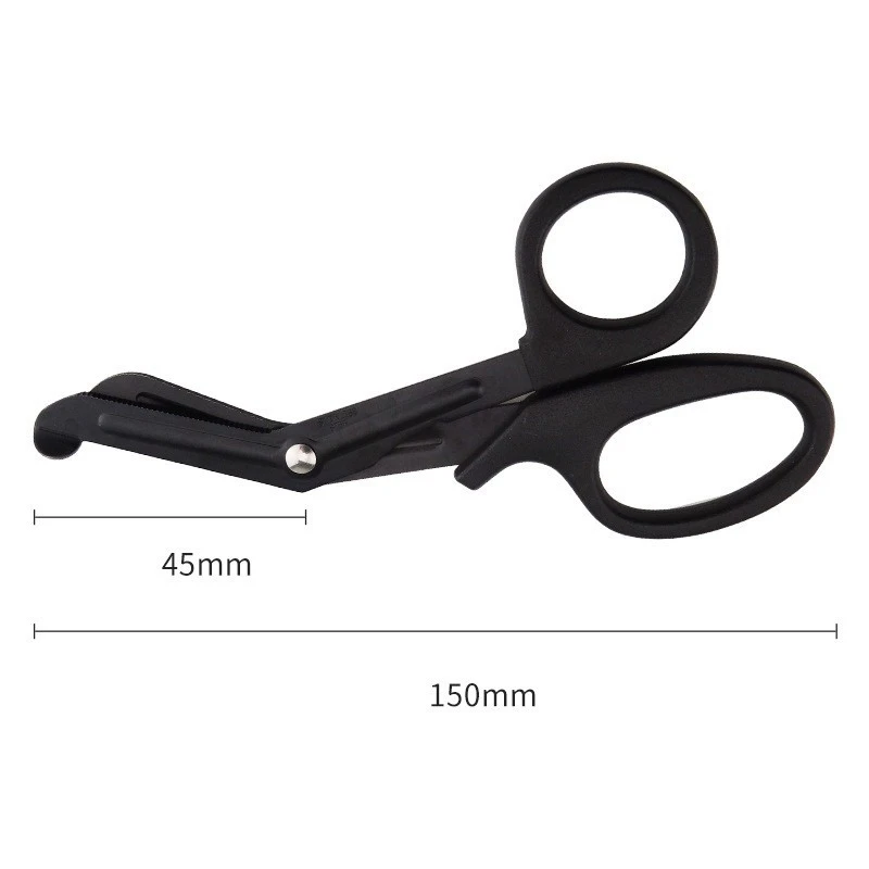 Bandage Scissors Medical Rescue Scissors Trauma Gauze Emergency First Aid Scissors Outdoor Nurse Practical Camp Hiking thumbnail 2