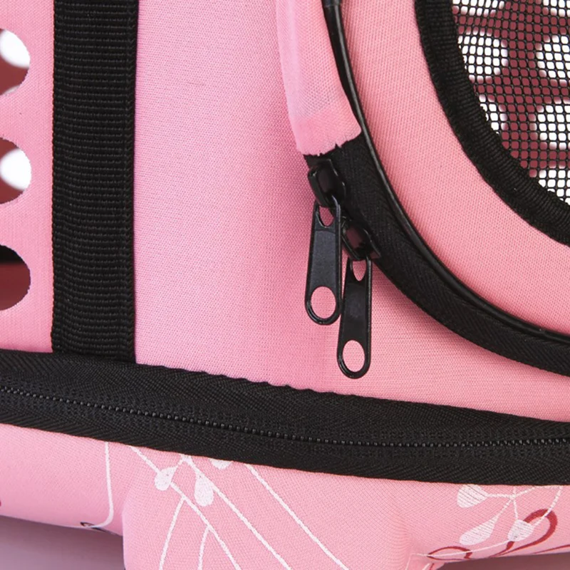 Cat Puppy Carrier Backpack Fashion Breathable 4 Colors Pet Single Shoulder Bags for Cats Small Dogs Outdoor Traveling Supplies thumbnail 4