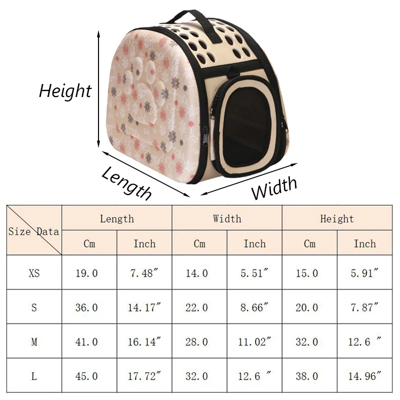 Cat Puppy Carrier Backpack Fashion Breathable 4 Colors Pet Single Shoulder Bags for Cats Small Dogs Outdoor Traveling Supplies thumbnail 6