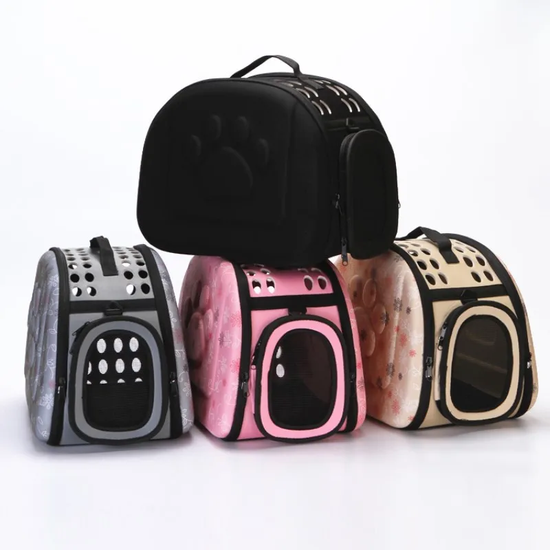 Cat Puppy Carrier Backpack Fashion Breathable 4 Colors Pet Single Shoulder Bags for Cats Small Dogs Outdoor Traveling Supplies thumbnail 5