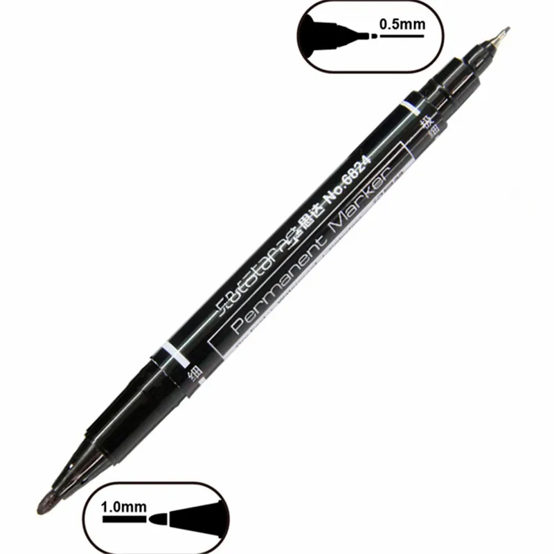 3pcs Two Nib Waterproof ink Art Markers Permanent Student school Office Supplies Painting Pen New thumbnail 4