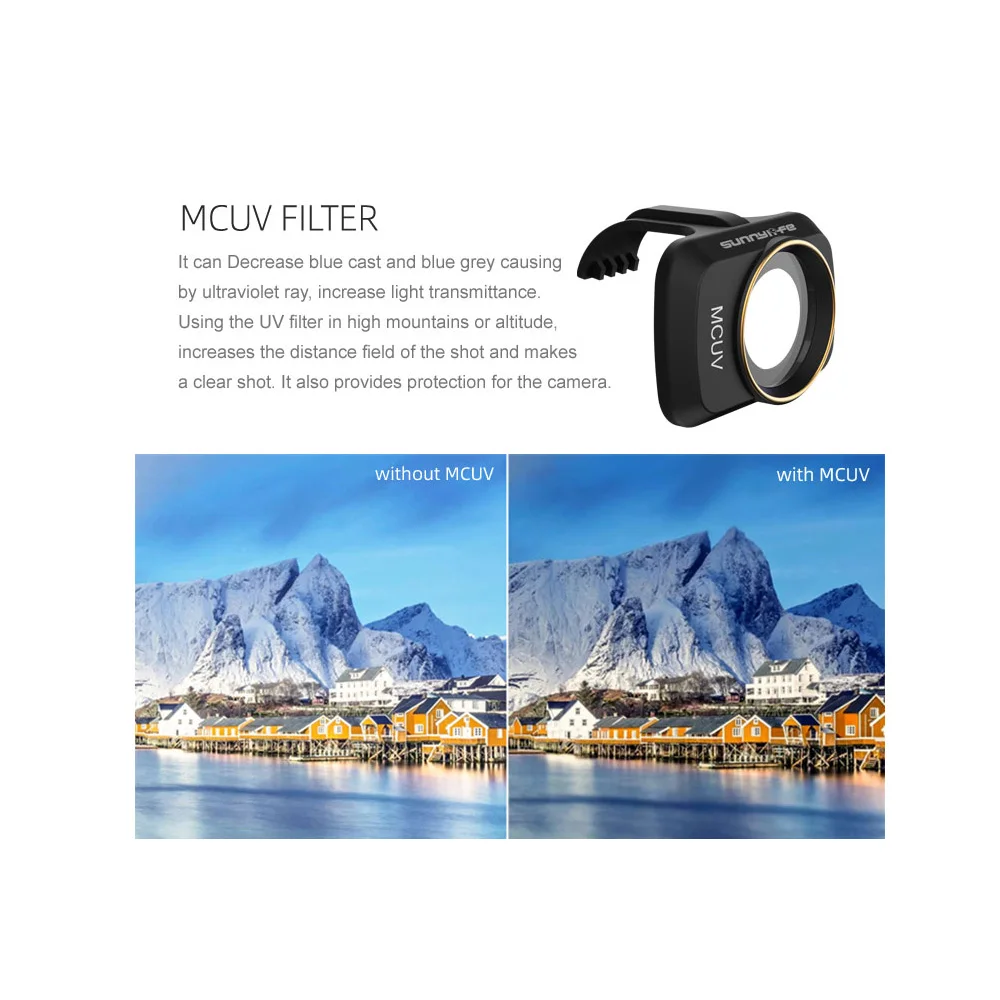 For DJI Mavic Mini 2 / Mini 4K Camera Lens Filter MCUV ND4 ND8 ND16 ND32 CPL Filters Kit for DJI Mavic Mini SE Drone Accessorie thumbnail 4