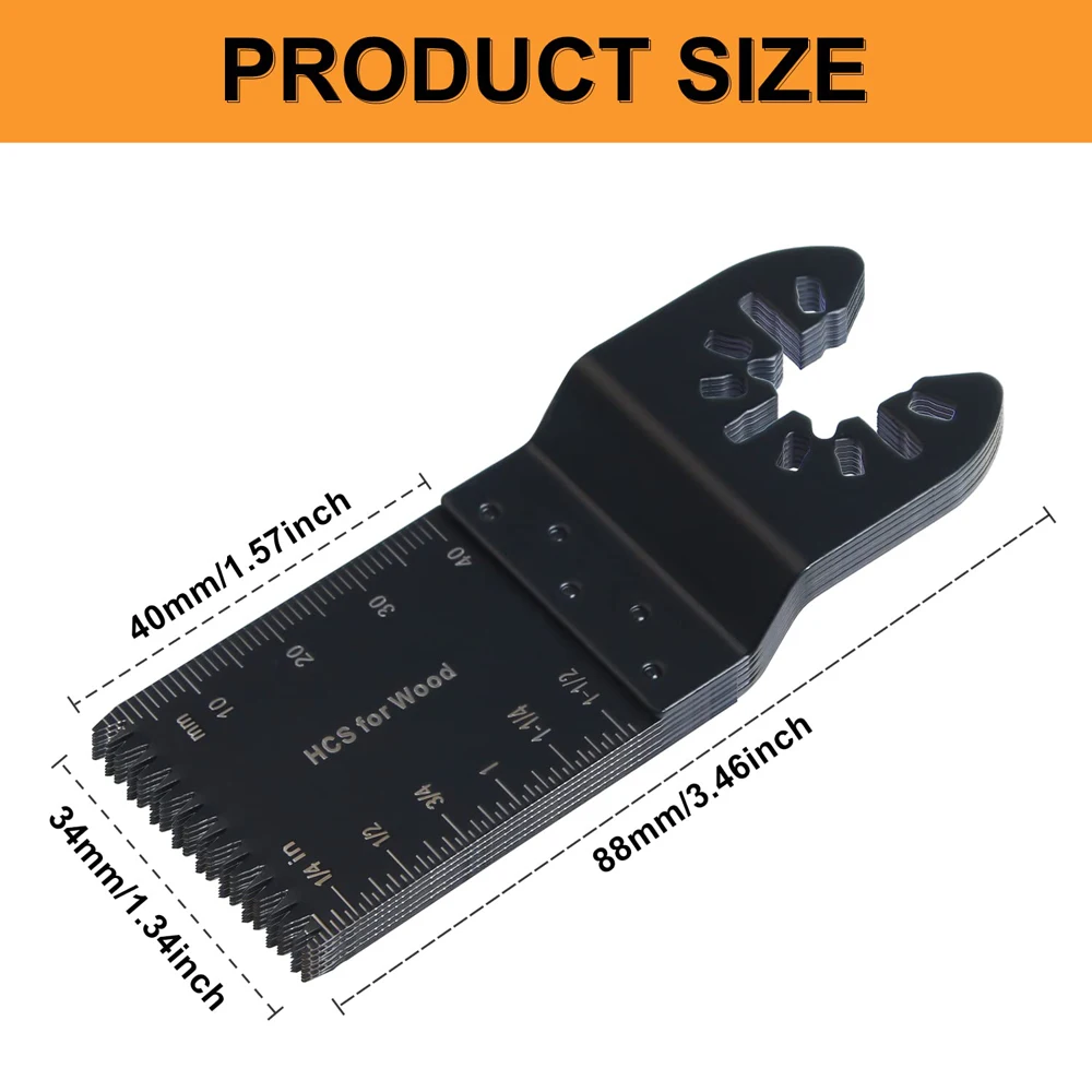 50/20/10/5 PCS Saw Cutter Blade Accessories Oscillating Multi Tool Saw Blades for Renovator Power Wood Cutting Tools Bits thumbnail 4
