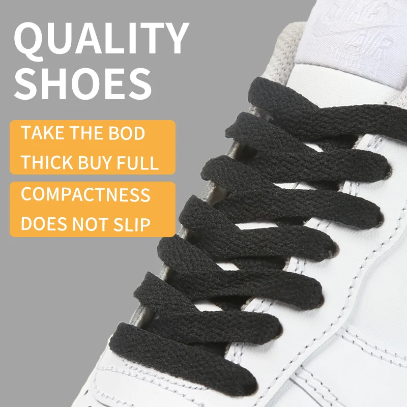 60cm~180cm Thicken Laces for Sneakers No Elasticity Flat Shoelaces Colored Shoe Laces for Shoes Classic Soft Shoestrings thumbnail 5