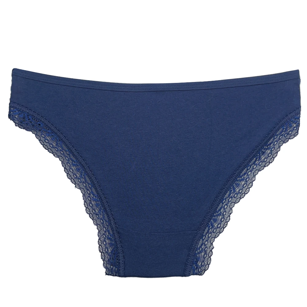 Cotton Briefs Lady 5 PCS/SET Lace Panty Underpants Seamless Panties For Women Lingerie thumbnail 3