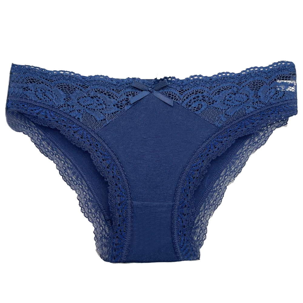 Cotton Briefs Lady 5 PCS/SET Lace Panty Underpants Seamless Panties For Women Lingerie thumbnail 2