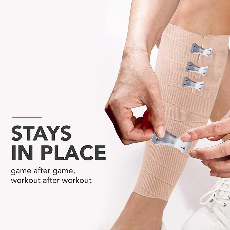 1Pcs High Elastic Bandage Sports Sprain Treatment Outdoor Wound Dressing Emergency Muscle Tape for First Aid Kits Protect thumbnail 2