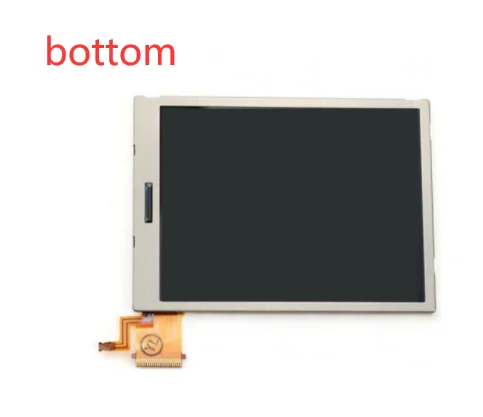 Replacement Top Upper/Bottom Lower Down LCD Screen For Nintendo 3DS LCD with/no Touch Screen Digitizer Glass Display Touch Panel thumbnail 3