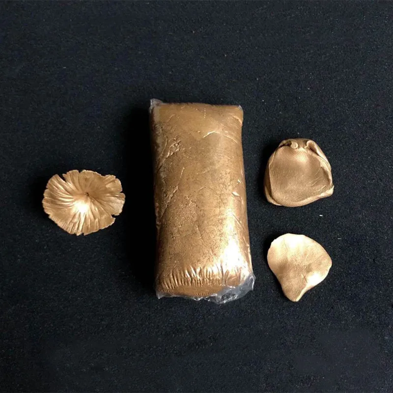 50g Ultralight Resin Clay Metallic Mud Gold/silver/pearl White Clay DIY Handmade Doll Material Pottery Sculpture Polymer Clay thumbnail 3