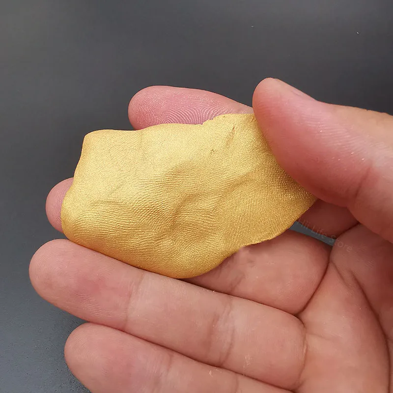 50g Ultralight Resin Clay Metallic Mud Gold/silver/pearl White Clay DIY Handmade Doll Material Pottery Sculpture Polymer Clay thumbnail 4