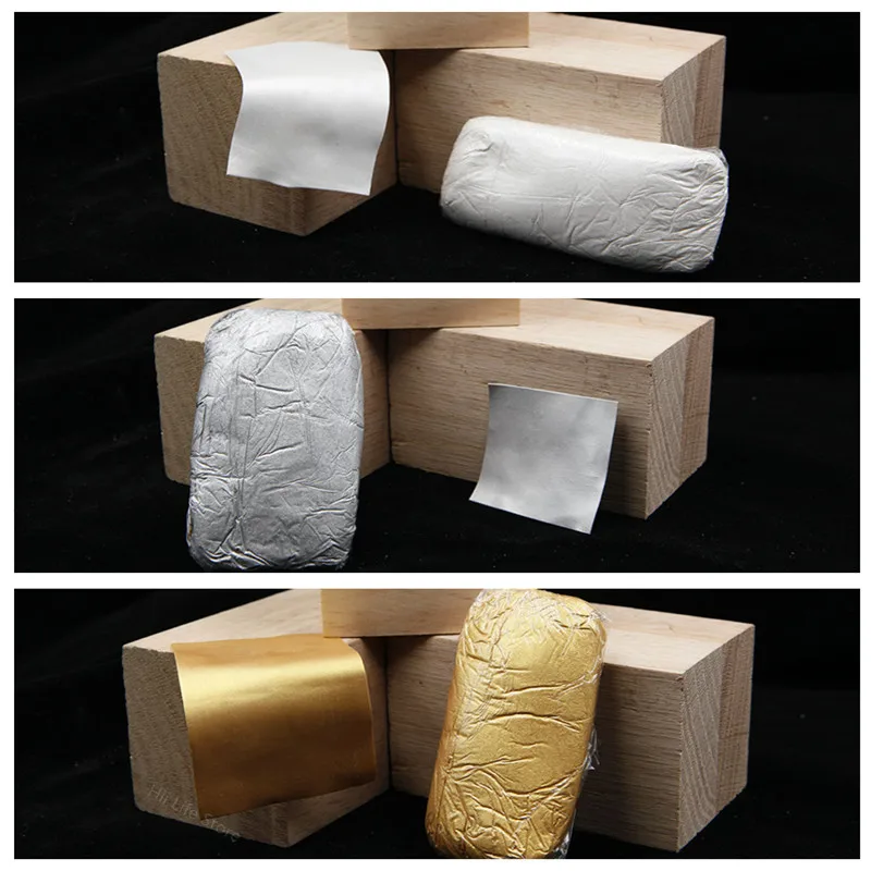 50g Ultralight Resin Clay Metallic Mud Gold/silver/pearl White Clay DIY Handmade Doll Material Pottery Sculpture Polymer Clay thumbnail 2