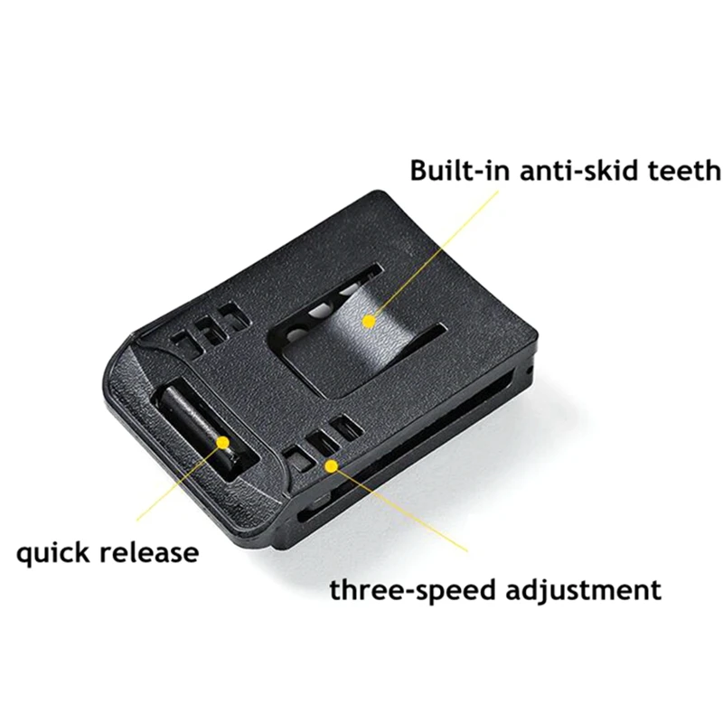 Tactical Quick Release Gun Holster Platform Hunting Belt Pistol Holster Paddle Accessories for G17 19/92/92G thumbnail 2