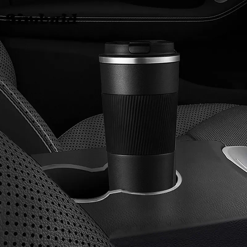 380ml 510ml Stainless Steel Coffee Cup Thermal Mug Garrafa Termica Cafe Copo Termico Caneca Non-slip Travel Car Insulated Bottle thumbnail 6